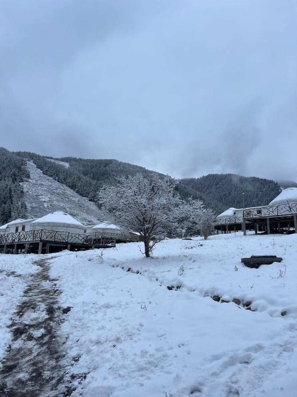 Hotel Ethno Complex Ala Kuch Kaindy Exterior foto